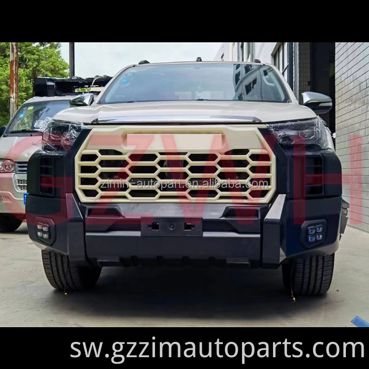 Kitengo kipya cha mbele cha kuboresha kit kit cha mwili kinachotumika kwa Hilux Revo Kuboresha kwa Sinema ya Tundra